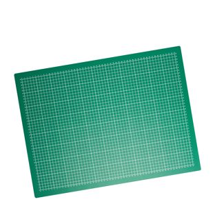 Řezací podložka, A2, 60 x 45 cm, samoregenerace po řezu, s mřížkou zelená|černá 