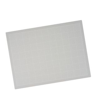 Řezací podložka, A2, 60 x 45 cm, samoregenerace po řezu, s mřížkou šedá 