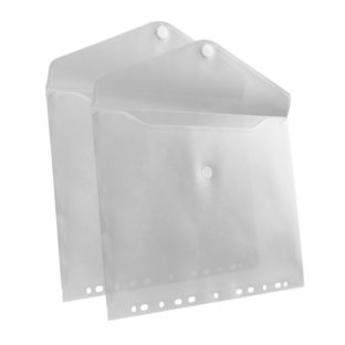 Document folders A4, filing strip transparent 