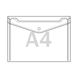 Document folders for insert A4, PP foil 180 micron 