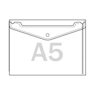 Document folders for insert A5, PP foil 180 micron 
