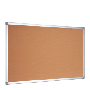 Cork board with aluminium frame 90 x 60 cm 
