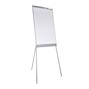 Flip chart with whiteboard, tripod 