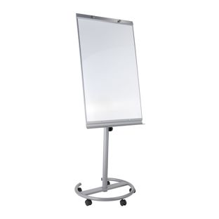 Flipchart s tabulí whiteboard, na kolečkách 