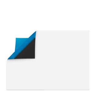 Whiteboard sheets, self-adhesive, magnetically adhesive 42 x 30 cm 