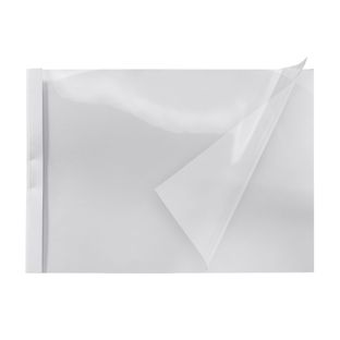 Thermal binding folder A4 landscape, cardboard, up to 30 sheets, white 3 mm