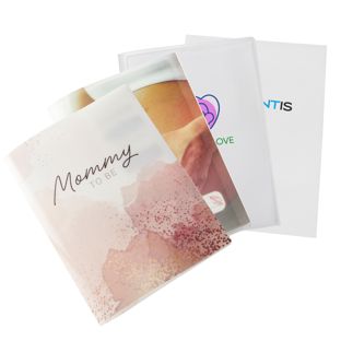 Covers for maternity records, custom-made 