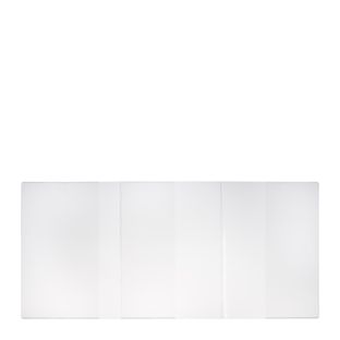 Covers for books and documents 180 x 390 mm, transparent 