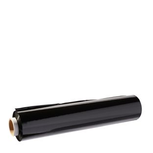 Hand stretch wrap black 23 µm, 250 m 