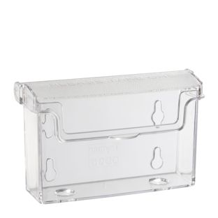 Business card box outdoor, with lid 