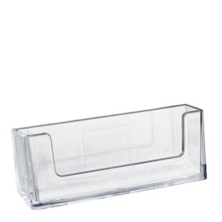 Business card holder wall, 1 tray, landscape, polystyrene, Taymar 