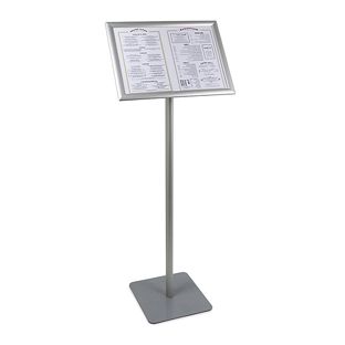 Info display CLASSIC A3 with snap frame 