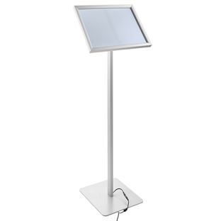 LED informační stojan A3 se sklopným rámem 