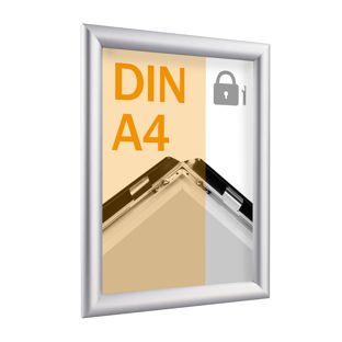 Tamper-resistant snap frame A4 