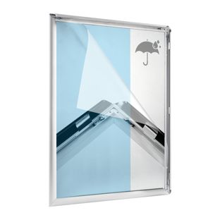 Replacement covers for waterproof snap frames 
