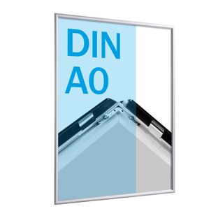 Snap frame, aluminium, A0 