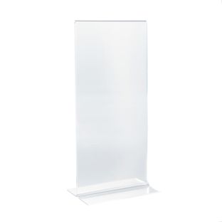 T-shaped sign holder, PS 1/3 A4  | portrait 