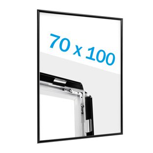 Snap frame B1 standard black  | 25 mm | Mitred 