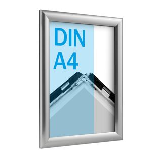 Sklopný rám A4 Standard ušlechtilá ocel  | 25 mm | Zkosení 