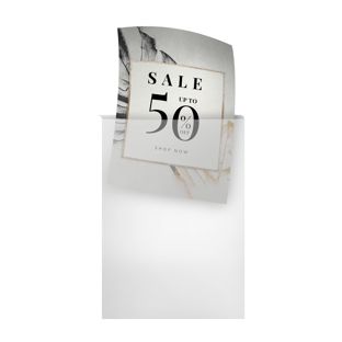 Waterproof poster pocket A4 210 x 297 mm 