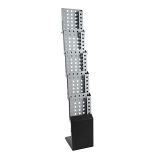 Brochure stand foldable ATLANTA 5 x A4 with bag 