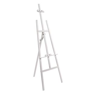 Easel PICASSO made of pine wood white 