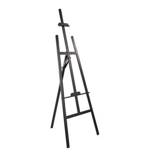 Easel PICASSO made of pine wood black 
