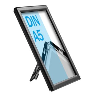 Sklopný rám A5 Opti Frame, s oporou zadní stěny černá 