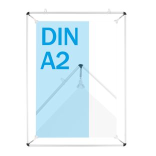 Stretch frame, silver A2 