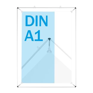Stretch frame, silver A1 