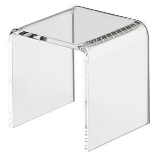 Acrylic U stand, transparent 50 x 50 x 50 mm 