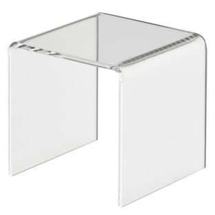 Acrylic U stand, transparent 