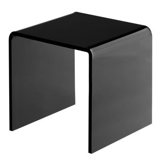 Acrylic U stand, black 