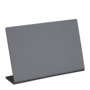 Chalk L boards, black 120 x 80 mm  | landscape 
