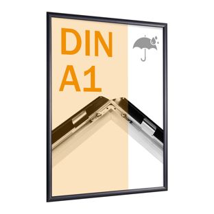 Snap frame A1 waterproof black 