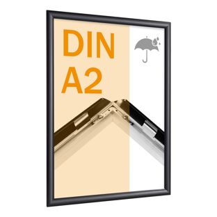Snap frame A2 waterproof black 