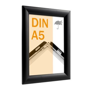 Snap frame A5, waterproof, black black 