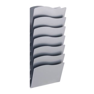 Wall leaflet holder, A4 portrait, steel PTXG 