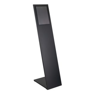 Informační stojan PLANAR A4 s magnetickým rámem černá 