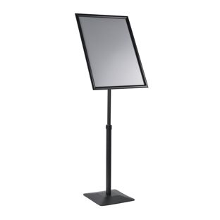 Info display PREMIUM height-adjustable A2 with snap frame 