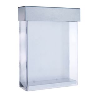Waterproof leaflet holder with lid, Indisplay Shieldbox A5 