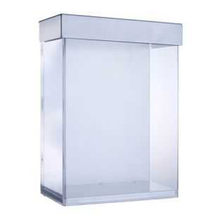 Flyer box outdoor with lid, extra deep, Indisplay Shieldbox, extremely robust A4 
