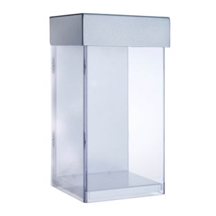 Box na letáky outdoorový s víkem, extra hluboký, Indisplay Shieldbox 1/3 A4 