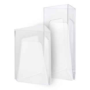 Triangular stand, acrylic, 