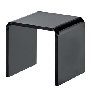 Acrylic U stand, black 50 x 50 x 50 mm 