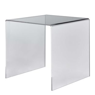 Acrylic U stand, transparent 250 x 250 x 250 mm 