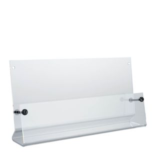 Brochure holder, acrylic, transparent PTXA 