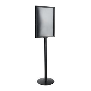 Poster display stand SIGN A2 black 