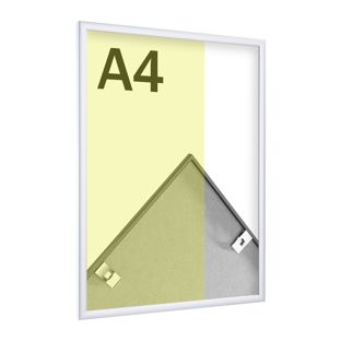 Aluminium photo frame, transparent styrene null | A4 21 x 29,7 cm | null