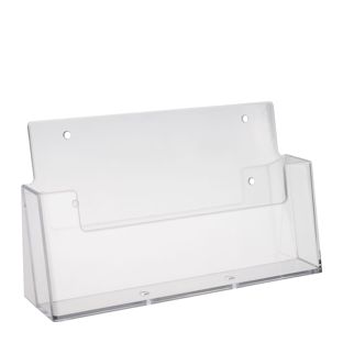 Leaflet holder, polystyrene, Taymar, 1 x A5  | landscape 
